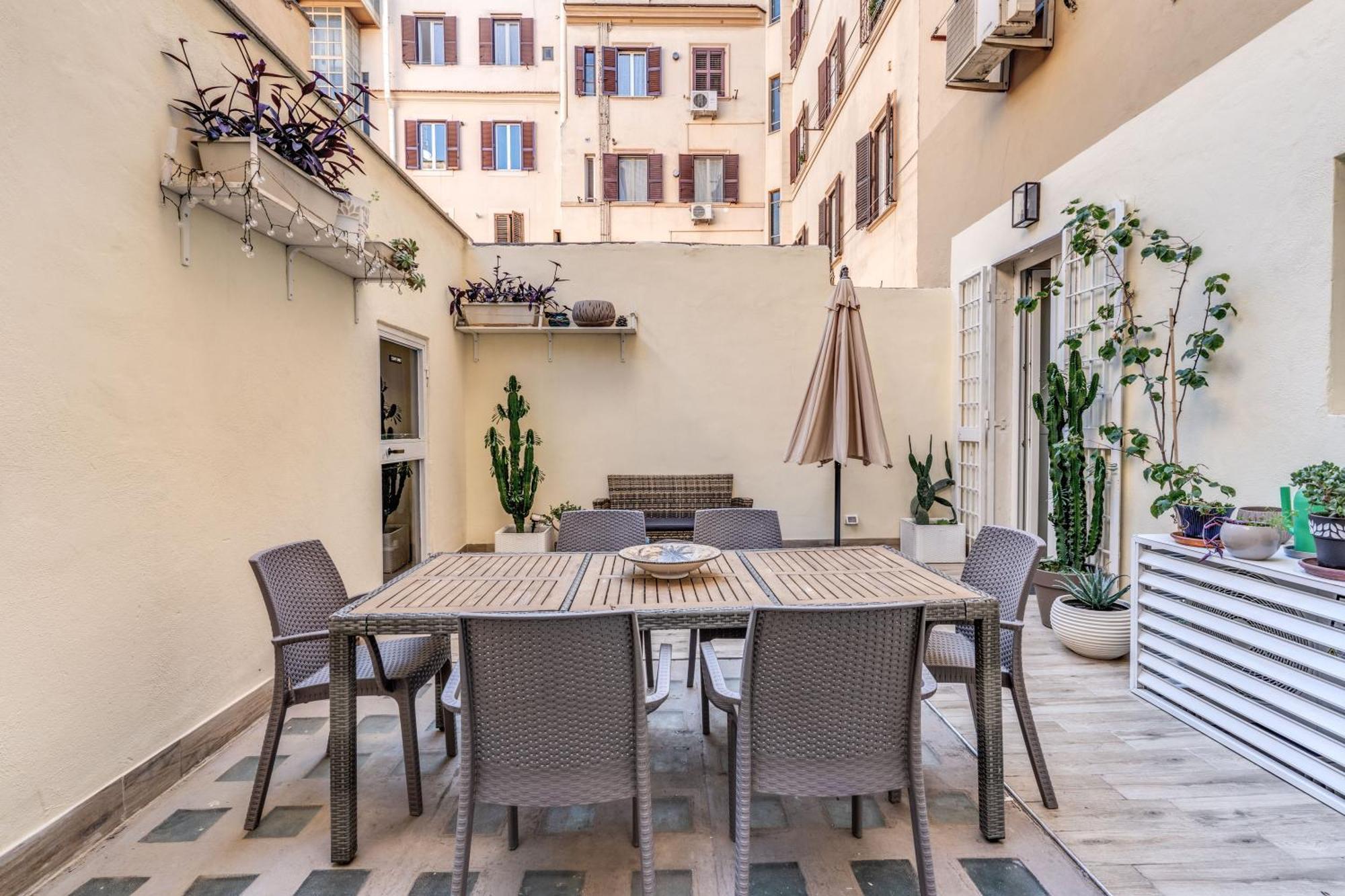 Nala Luxury Apartment With Terrace Рим Экстерьер фото